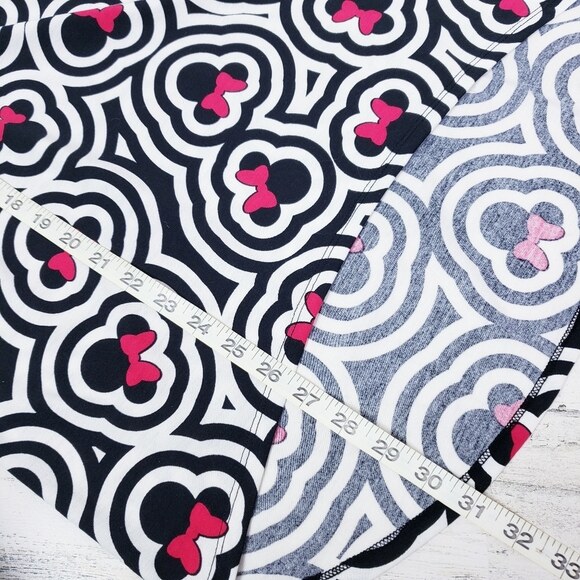 Lularoe Disney Minnie Mouse Head Irma Top Oversized Size XXS - Picture 5 of 7
